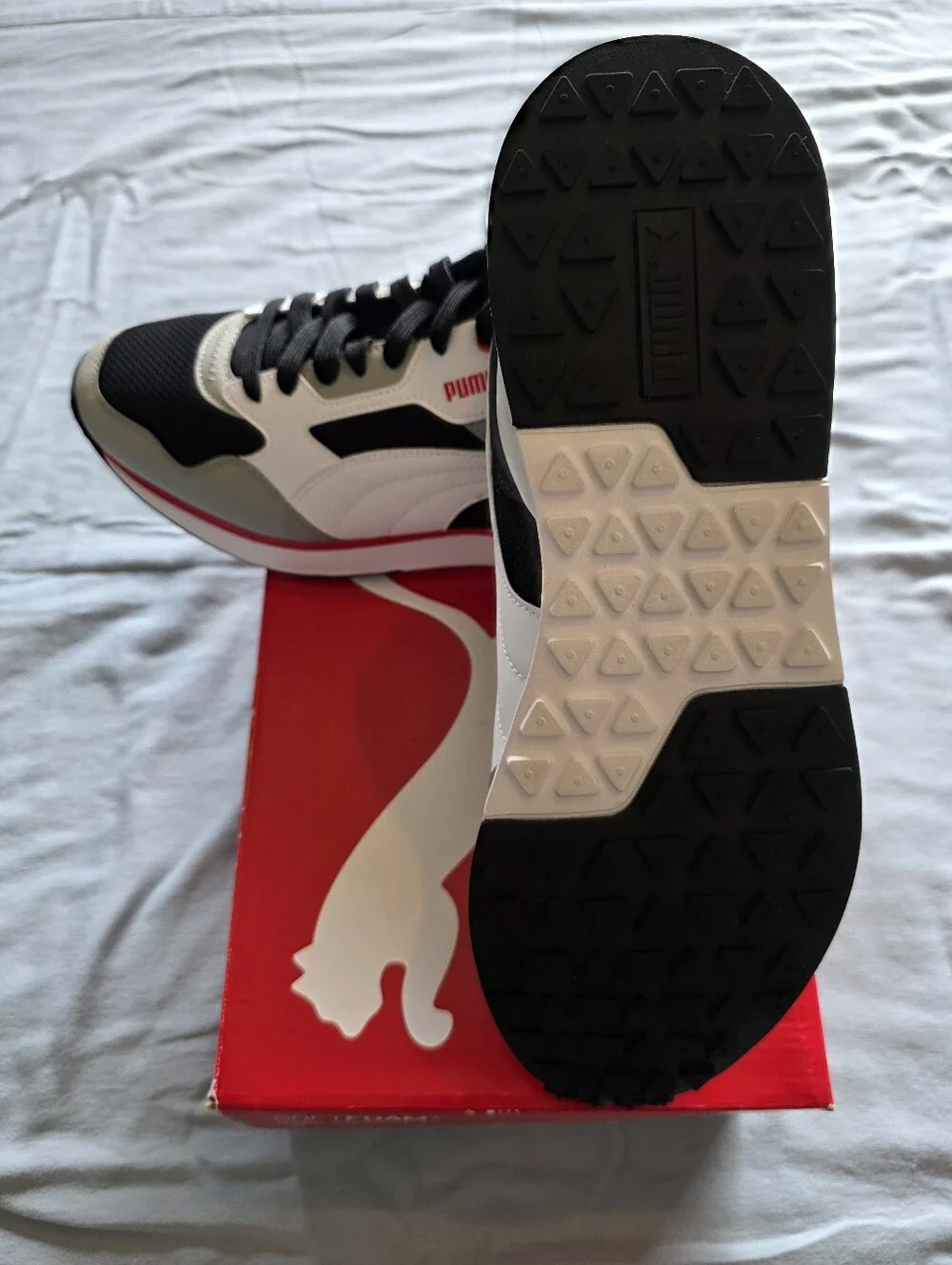 Puma Red Shoe Box with White Logo